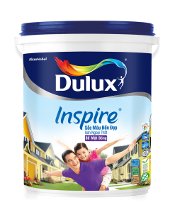 sơn ngoại thất dulux inspire bóng mờ thùng 15l