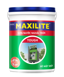sơn ngoại thất Maxilite Tough bề mặt mờ thùng 15l