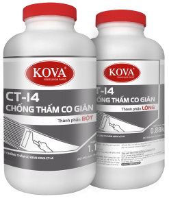chất chống thấm co giãn kova CT-14 bộ 2Kg