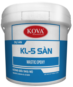 Mastic epoxy KOVA KL-5 sàn
