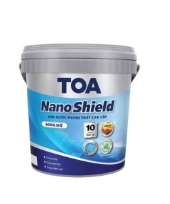 SƠN NGOẠI THẤT CAO CẤP TOA NANOSHIELD thùng 15l