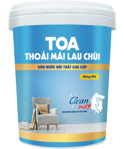 SƠN nội thất cao cấp TOA THOẢI MÁI LAU CHÙI bóng mờ thùng 18L