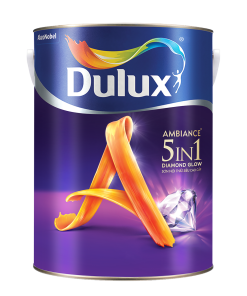 Sơn nội thất cao cấp Dulux Ambiance 5in1 diamond glow siêu bóng lon 5l