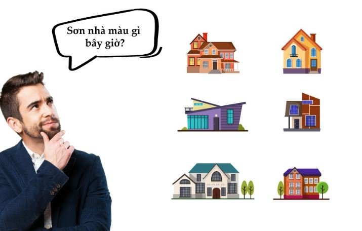 Cách chọn sơn nhà theo hướng nhà